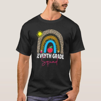 Camiseta Séptimo Grado Chica Arcoiris Equipo De Profesores 