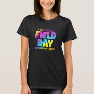 Camiseta Séptimo Grado Día De Campo Que Los Juegos Empiecen