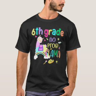 Camiseta Séptimo grado No Prob Llama Chicas Séptimo Grado d
