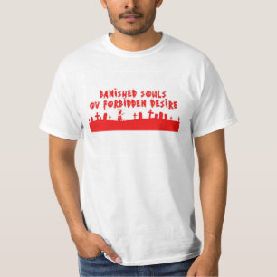 Camiseta Sepulcro rojo de BSOFD en las almas blancas