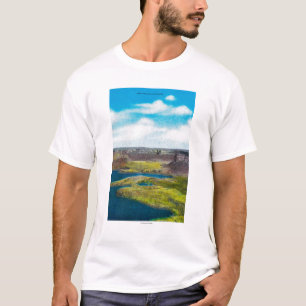 Camiseta Seque el parque de estado de las caídas, presa