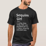 Camiseta SEQUIM CHICA WA WASHINGTON Funny City Home Roots G<br><div class="desc">Guay nació en la ciudad o crió obras de arte para su nativo "Sequim Chica WA Washington". Es un regalo perfecto para cualquier mujer que quieras sorprender. ¡Compra el diseño ahora!</div>