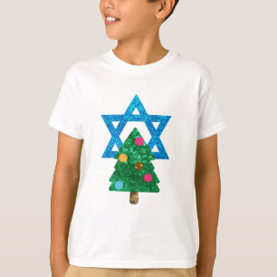 Camiseta sequin christmukkah hanukkah