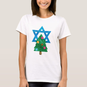 Camiseta sequin christmukkah hanukkah