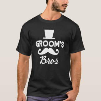 Camiseta Séquito de Boda de los Hermanos del Novio Fiesta d