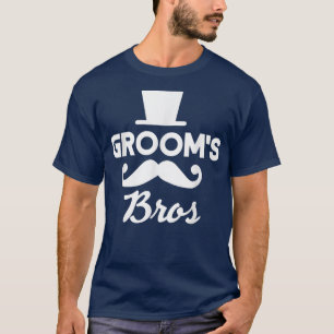 Camiseta Séquito de boda de los hermanos del novio Fiesta d