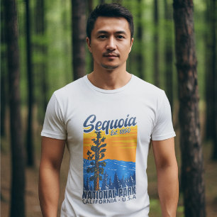 Camiseta Sequoia National Park California - Forest landscap