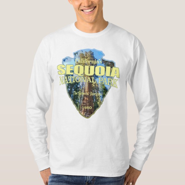 Camiseta Sequoia NP (punta de flecha) (Anverso)