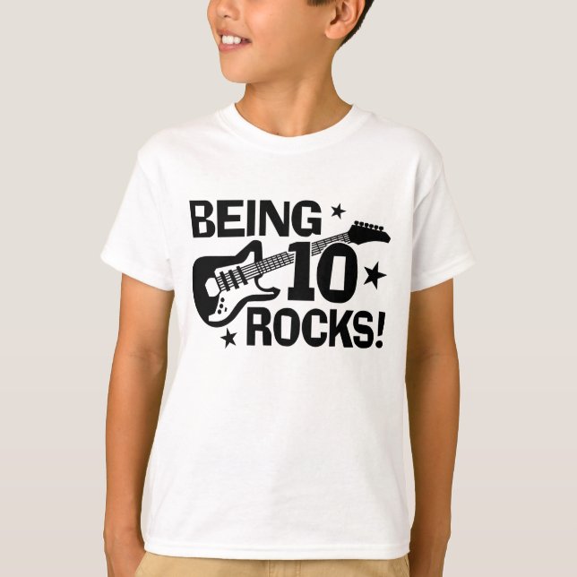 Camiseta Ser 10 rocas (Anverso)