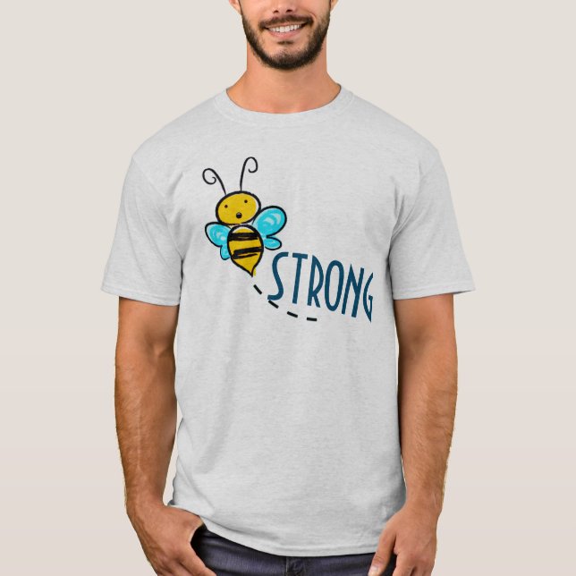 CAMISETA SER ABEJA FUERTE (Anverso)