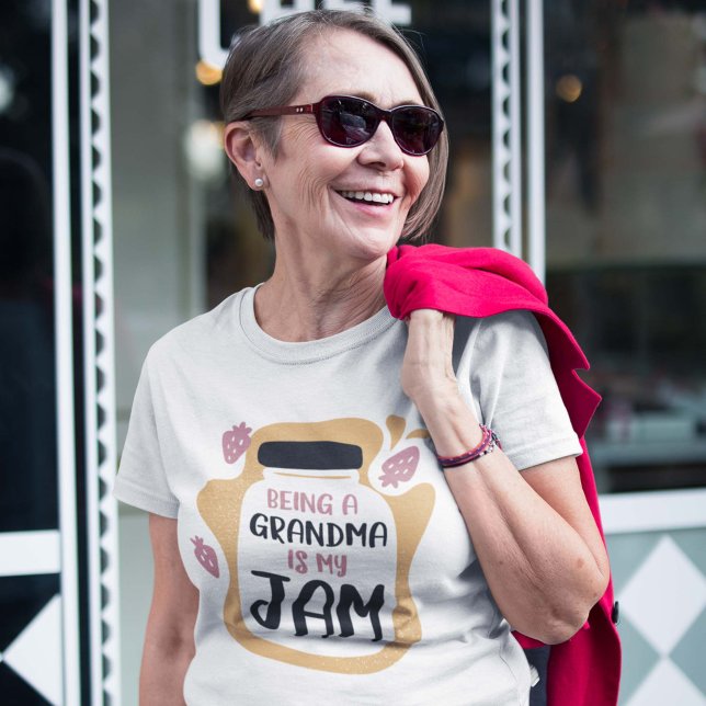 Camiseta Ser Abuela Es Mi Jam T-Shirt (Subido por el creador)