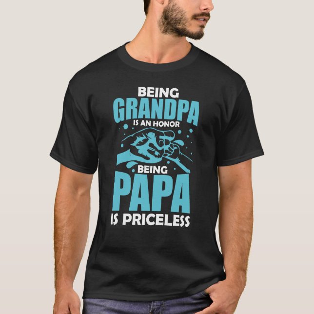 Camiseta Ser abuelo (Anverso)