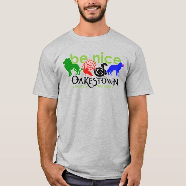 Camiseta Ser agradable con animales domésticos (Anverso)