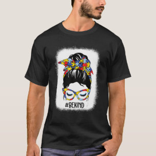 Camiseta Ser amable con el autismo Mes de conciencia blanqu