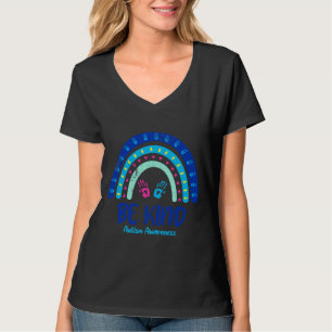Camiseta Ser amable con el mes de la conciencia del autismo