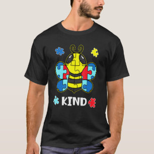Camiseta Ser Amable Conciencia del Autismo Abeja Asperger R