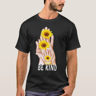 Camiseta Ser Amable Entre Sí Otro Mensaje Positivo Con Las