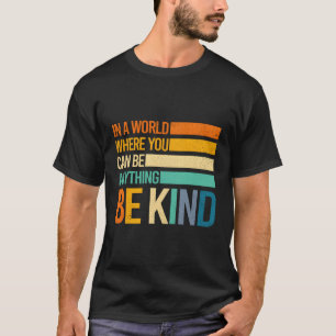 Camiseta Ser Amable Inspirador Positivo S Amabilidad Positi