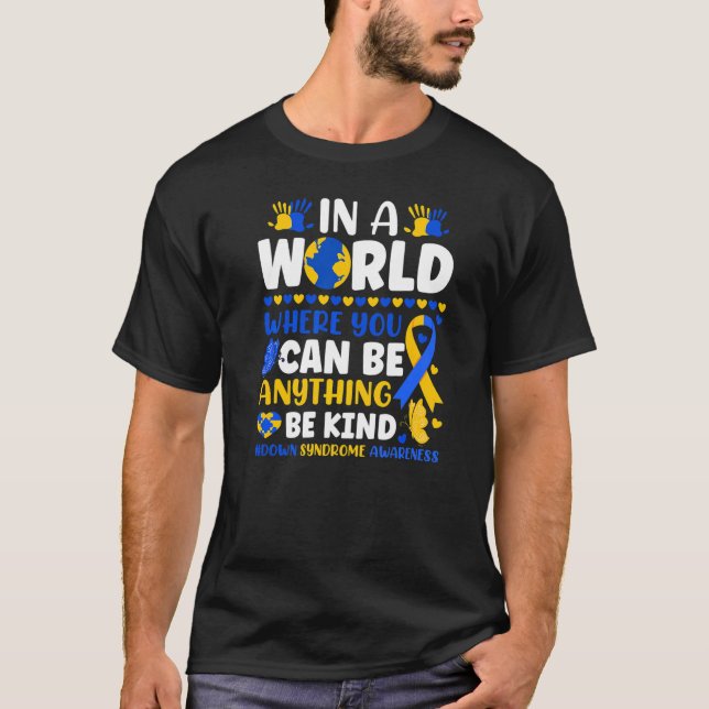 Camiseta Ser amables con el síndrome de conciencia Cinta de (Anverso)