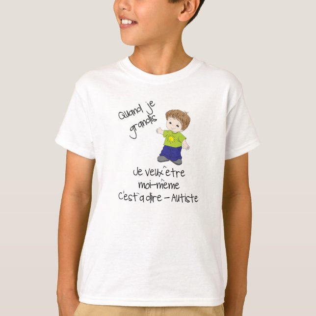 Camiseta Ser autista (Anverso)