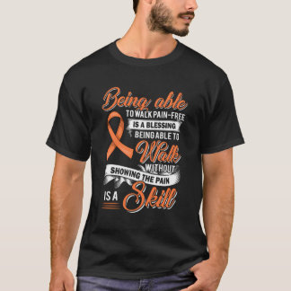 Camiseta Ser Capaz De Caminar Sin Dolor Es Bendecir Múltipl