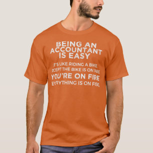 Camiseta Ser Contable Es Fácil Para Los Itx27 Como Montar A