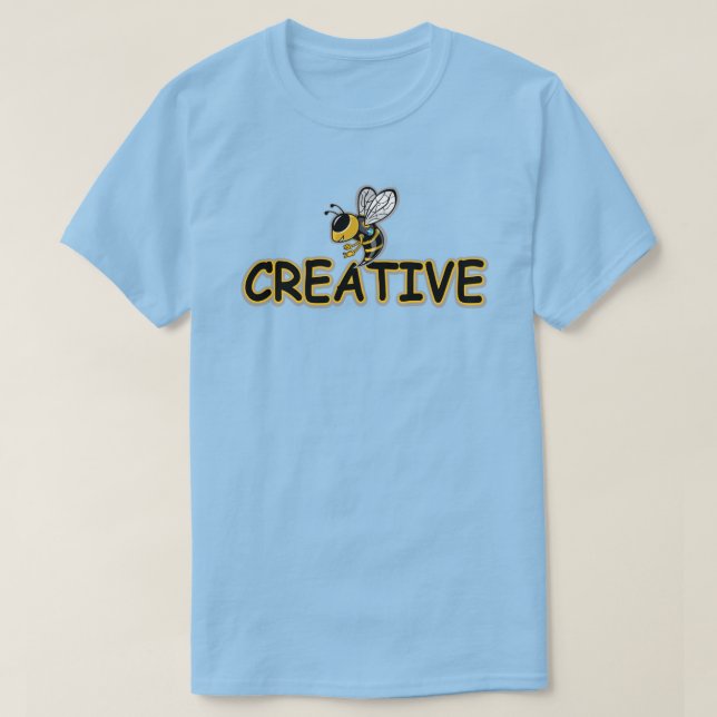 CAMISETA SER CREATIVO  (Diseño del anverso)