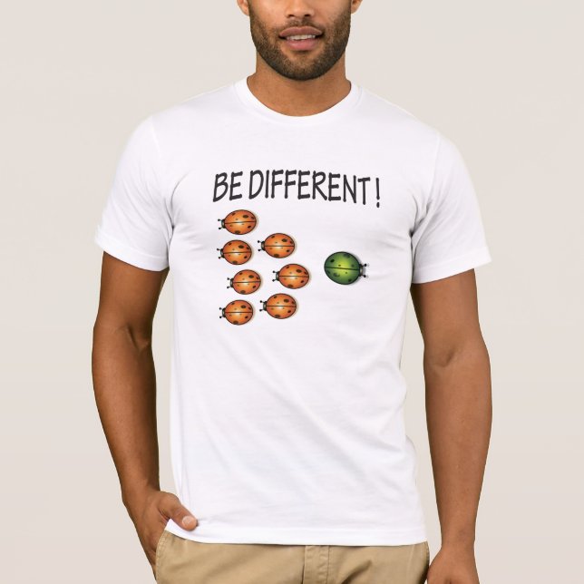 CAMISETA SER DIFERENTE (Anverso)