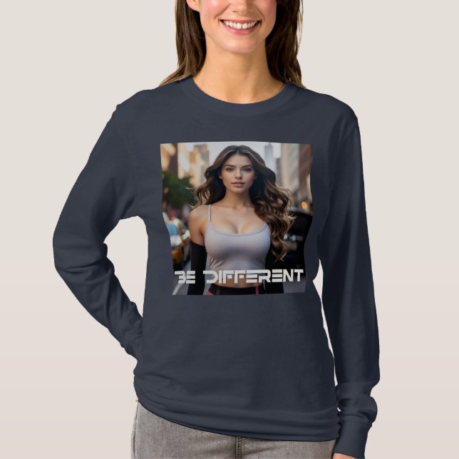 CAMISETA SER DIFERENTE (Anverso)