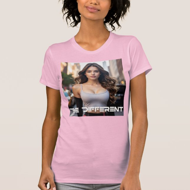 CAMISETA SER DIFERENTE (Anverso)