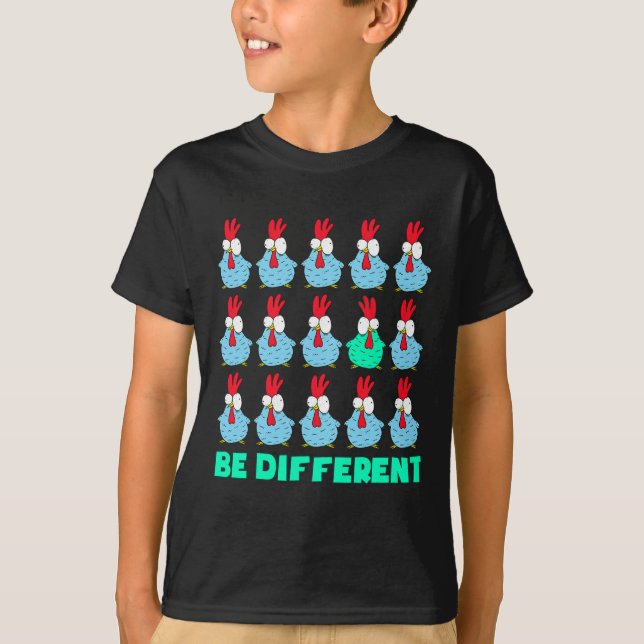 Camiseta Ser Diferente  (Anverso)