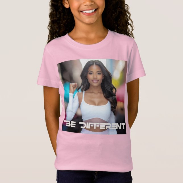 CAMISETA SER DIFERENTE (Anverso)