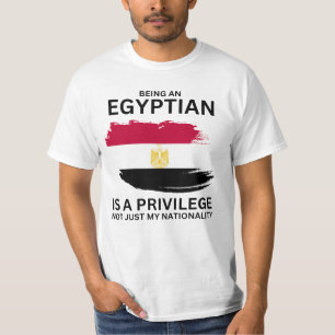 Camiseta Ser egipcio es un privilegio