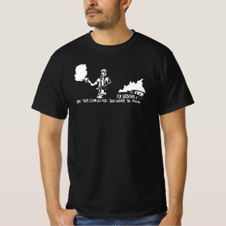 Camiseta ser el cambio que deseas ver