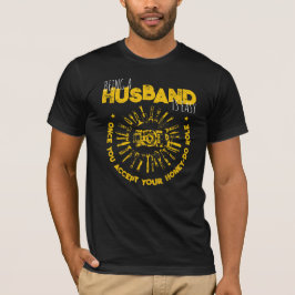 Camiseta Ser El Esposo Es Fácil Rol Divertido De Honey-Do