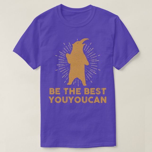 Camiseta Ser El Mejor Youyou can you can can (Diseño del anverso)