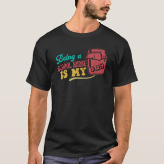 Camiseta Ser enfermera escolar es mi mermelada de vuelta a