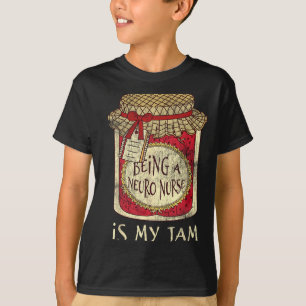 Camiseta Ser enfermera neuro es mi pasión cita divertida