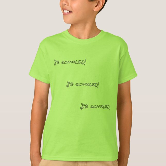 Camiseta Ser escolar-II (Anverso)