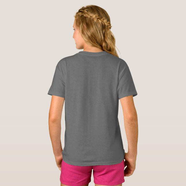 Camiseta ser feliz "camiseta de niños" (Reverso completo)