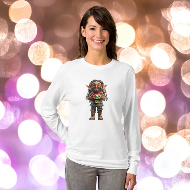 Camiseta Ser feliz Navidades Elf Women's Tee (Subido por el creador)