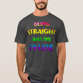 Camiseta Ser franco fue mi fase de orgullo LGBT