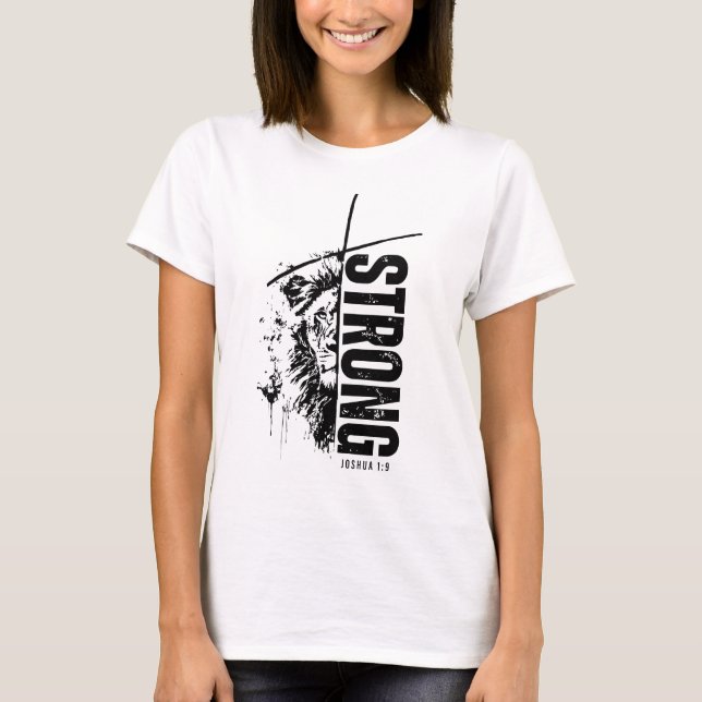 Camiseta Ser fuerte (Anverso)