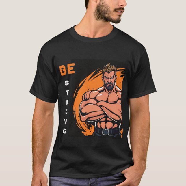 Camiseta Ser fuerte (Anverso)
