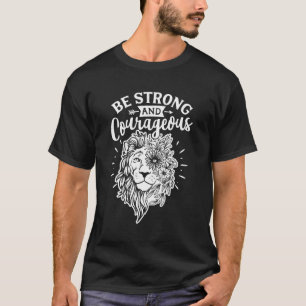 Camiseta Ser Fuerte Y Valiente