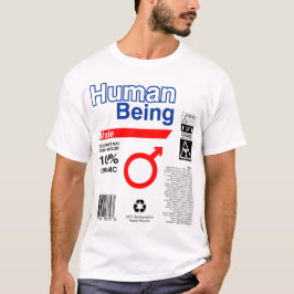 Camiseta Ser humano - varón