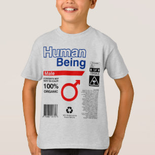 Camiseta Ser humano - varón