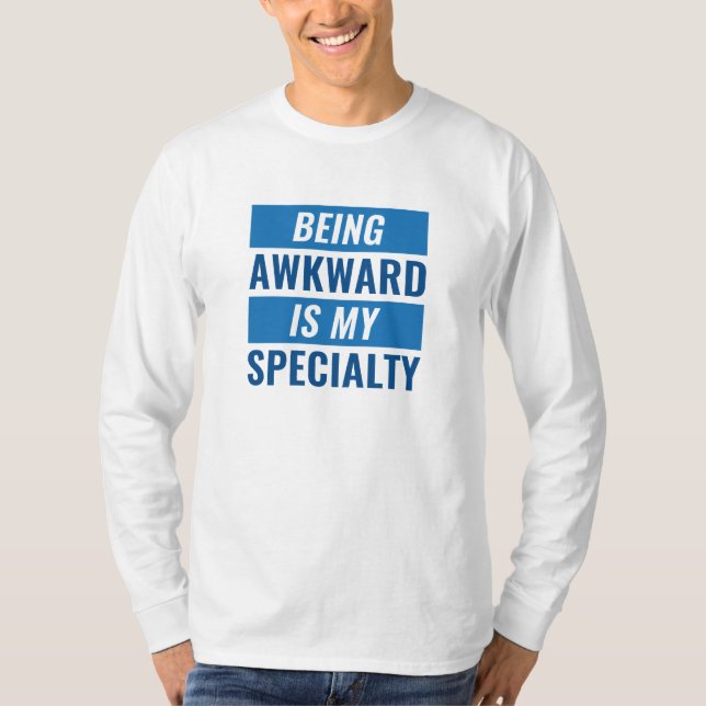 Camiseta Ser incómodo (Anverso)