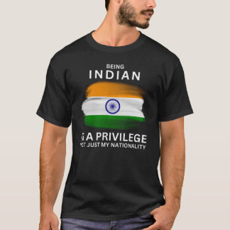 Camiseta Ser indio es un privilegio