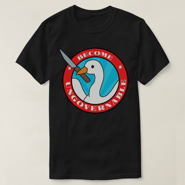 Camiseta Ser ingobernable 2 (Diseño del anverso)
